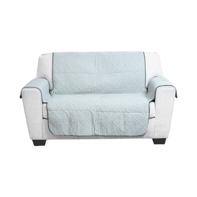 Gambar Informa Sherry Pelindung Sofa Microfiber Jacquard 2 Seater 223x179 - Hijau