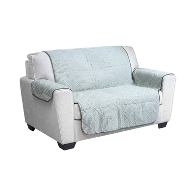 Gambar Informa Sherry Pelindung Sofa Microfiber Jacquard 2 Seater 223x179 - Hijau