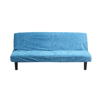Gambar Informa Sheryn Sarung Sofa Bed Polyester Chenille 104x185 cm - Biru