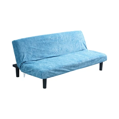 Gambar Informa Sheryn Sarung Sofa Bed Polyester Chenille 104x185 cm - Biru