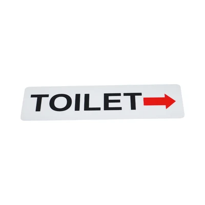 Gambar Krisbow Stiker Anodized Akrilik Toilet Kanan 7.5x26 cm
