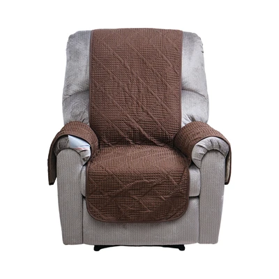 Gambar Informa Sherry Pelindung Sofa Recliner Microfiber Jacquard 165x195 cm - Cokelat