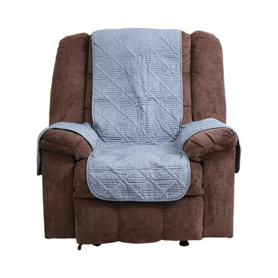 Gambar Informa Sherry Pelindung Sofa Recliner Microfiber Jacquard 165x195 cm - Abu-Abu