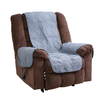 Gambar Informa Sherry Pelindung Sofa Recliner Microfiber Jacquard 165x195 cm - Abu-Abu