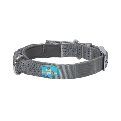 Gambar Pet Kingdom 40-50 cm Coolpet Kalung Anjing Medium - Abu-Abu
