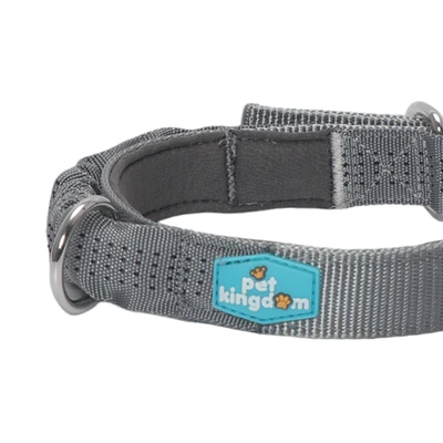 Gambar Pet Kingdom 40-50 cm Coolpet Kalung Anjing Medium - Abu-Abu