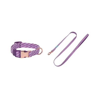 Gambar Pet Kingdom Coolpet Set Tali Anjing Large - Ungu