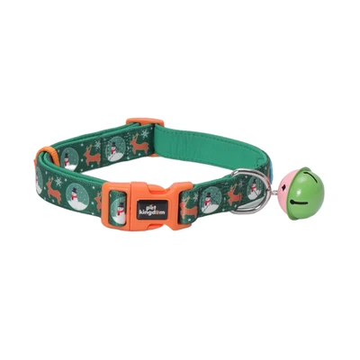 Gambar Pet Kingdom Coolpet Kalung Anjing Christmas Large - Hijau