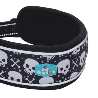 Gambar Pet Kingdom 32-41 cm Coolpet Kalung Anjing Hllwn M - Hitam