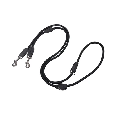 Gambar Pet Kingdom 240 cm Coolpet Tali Anjing Multiway Xs - Hitam