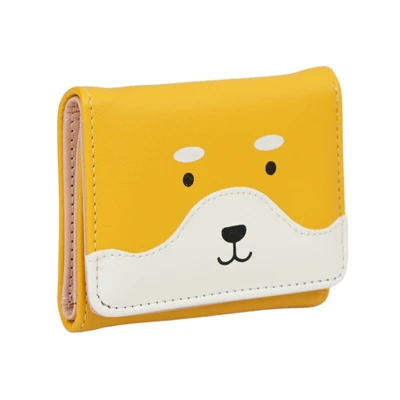 Gambar Ataru Dompet Wanita Polyurethane Shiba - Kuning