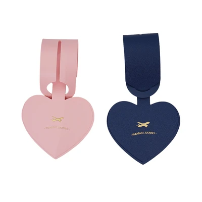 Gambar Ataru Label Koper Heart Shaped Random
