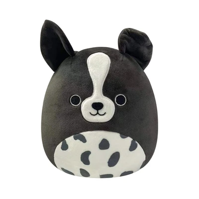 Gambar Squishmallows 5 Inci Boneka Monty Black Spotted Dog