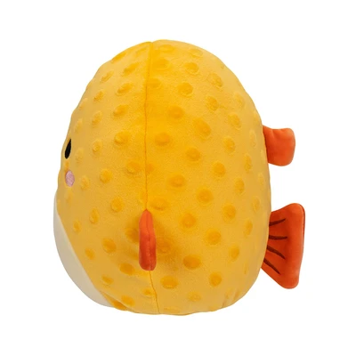 Gambar Squishmallows 7.5 Inci Boneka Pufferfish - Oranye