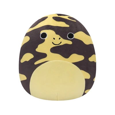 Gambar Squishmallows 7.5 Inci Boneka Salamander - Hitam/kuning