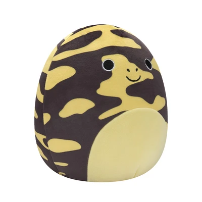 Gambar Squishmallows 7.5 Inci Boneka Salamander - Hitam/kuning