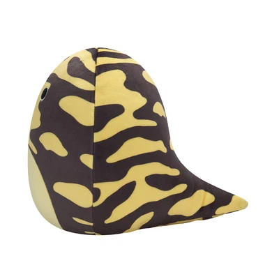 Gambar Squishmallows 7.5 Inci Boneka Salamander - Hitam/kuning