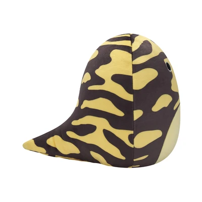 Gambar Squishmallows 7.5 Inci Boneka Salamander - Hitam/kuning