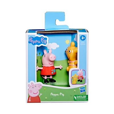 Gambar Peppa Pig Figure With Teddy F81165