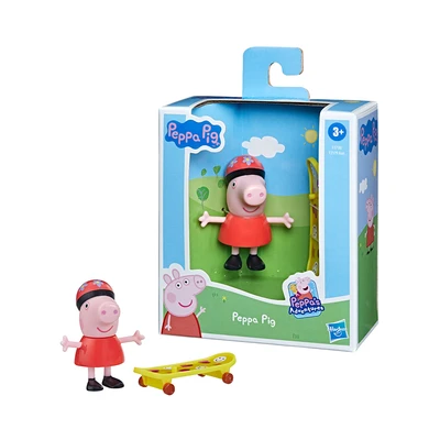 Gambar Peppa Pig Figure Peppa And Skateboard F37585 Random