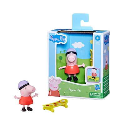 Gambar Peppa Pig Figure Peppa And Skateboard F37585 Random
