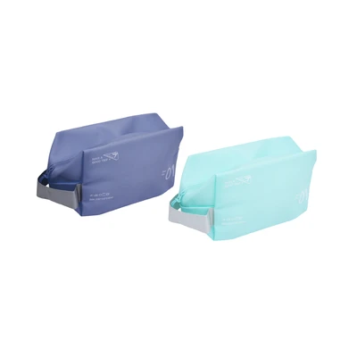 Gambar Passport Tas Organizer Toiletry Square - Biru Cyan
