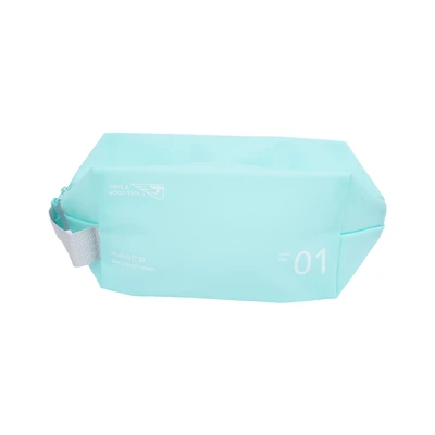 Gambar Passport Tas Organizer Toiletry Square - Biru Cyan