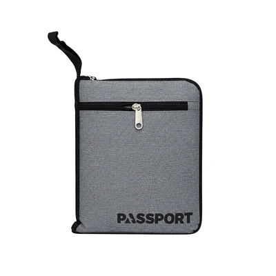 Gambar Passport Stacy Tas Duffle Lipat - Abu-Abu