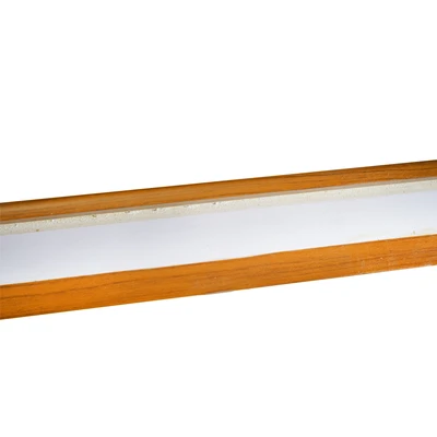 Gambar Krisfloor Lis Profil Anak Tangga PVC 240x1.2 cm - Cokelat Merbau
