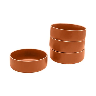 Gambar Appetite Hegan Perlengkapan Makan Set 12 pcs - Merah Terracota