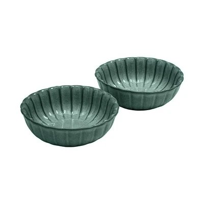 Gambar Appetite Helja Perlengkapan Makan Set 8 pcs - Hijau Glaze
