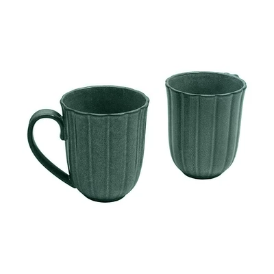 Gambar Appetite Helja Perlengkapan Makan Set 8 pcs - Hijau Glaze
