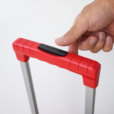Gambar Maxbuilt Troli Lipat Portabel 25 Kg - Merah/Hitam
