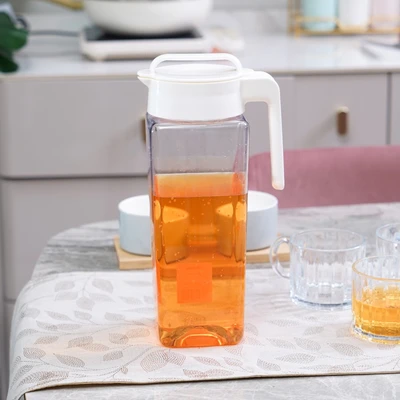 Gambar Appetite Irona Teko Minum Square Plastik 2.1 Liter Transparan