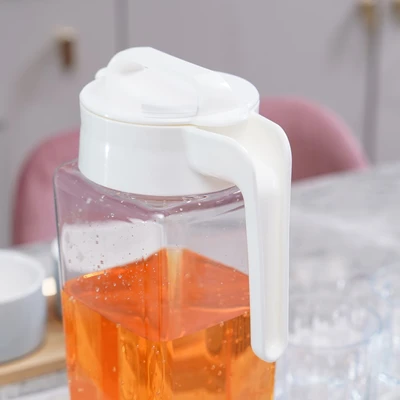 Gambar Appetite Irona Teko Minum Square Plastik 2.1 Liter Transparan