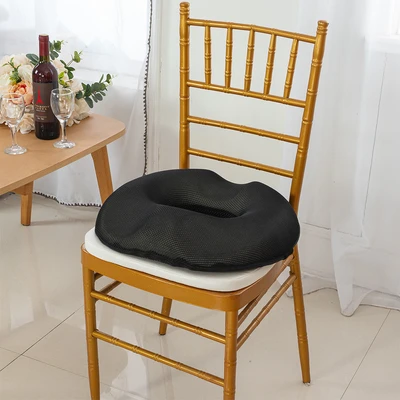 Gambar Forhom Bantal Kursi Memory Foam 40x40 cm - Hitam