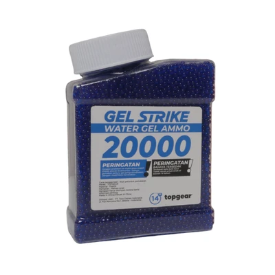 Gambar Top Gear Refill Gel Strike Ammo - Biru
