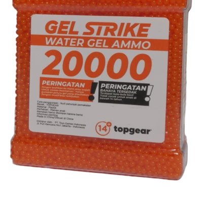 Gambar Top Gear Refill Gel Strike Ammo - Oranye