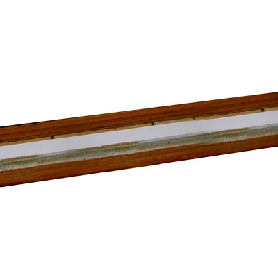 Gambar Krisfloor Lis Profil Transisi PVC 240x1.2 cm - Cokelat Merbau