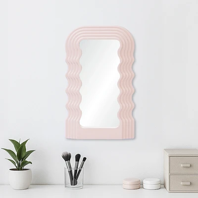 Gambar Informa Cermin Dinding Dekorasi Plastik 26x2.8x42 cm - Pink