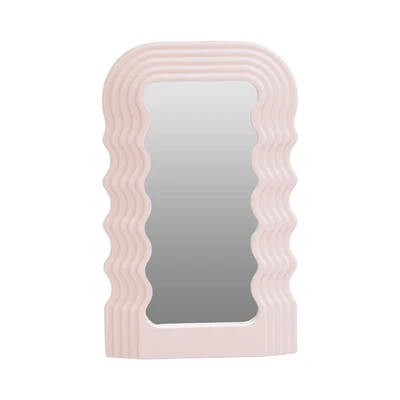 Gambar Informa Cermin Dinding Dekorasi Plastik 26x2.8x42 cm - Pink