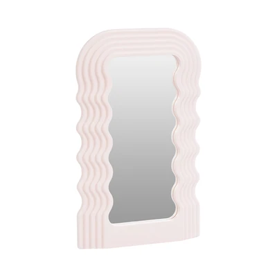 Gambar Informa Cermin Dinding Dekorasi Plastik 26x2.8x42 cm - Pink