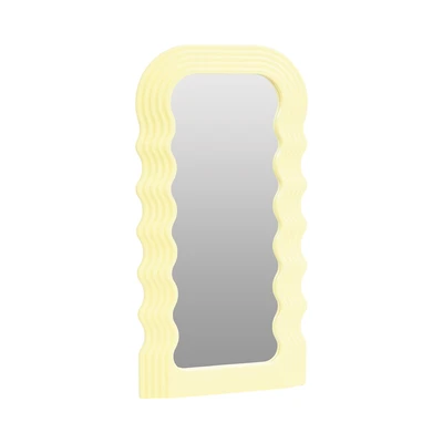 Gambar Informa Cermin Dinding Dekorasi Plastik 35.5x3x70 cm - Kuning