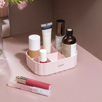 Gambar Stora 15.3x11.4x4.5 cm Organizer Kosmetik - Pink