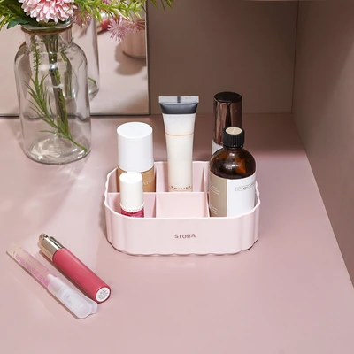 Gambar Stora 15.3x11.4x4.5 cm Organizer Kosmetik - Pink
