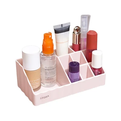 Gambar Stora 17x9x6.5 cm Organizer Kosmetik - Pink