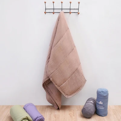 Gambar Sleeplite 150x200 cm Selimut Microfiber Cloudy - Cokelat