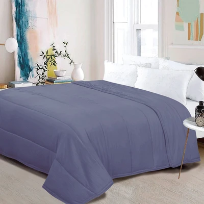 Gambar Sleeplite 150x200 cm Selimut Microfiber Cloudy - Ungu