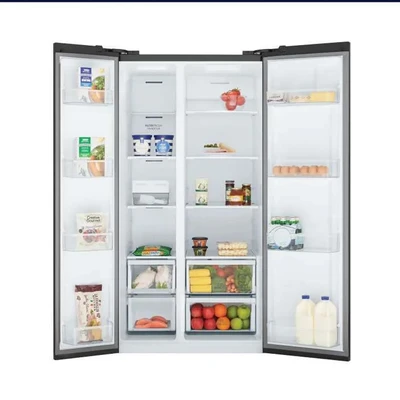 Gambar Electrolux Kulkas 2 Pintu Side By Side 670 Liter ESE6600BB