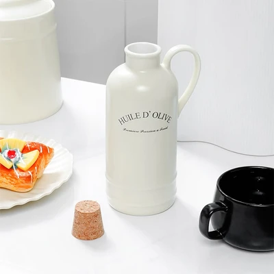 Gambar Appetite Nami Teko Minum Keramik 600 ml - Krem Beige